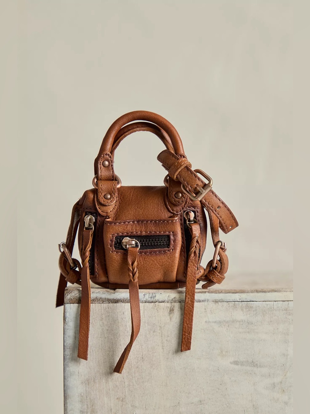 🆕 WE THE FREE | MICRO EMERSON MINI BAG | SADDLE | ✨SOLD OUT✨